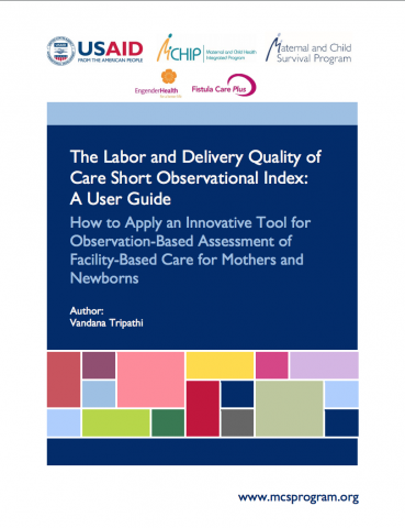 Maternal and Newborn Quality of Care Survey
